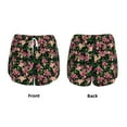 thumbnail image 6 of Sigee Rose Flowers for Women's Athletic Shorts High Waisted Running Shorts Pocket Sporty Short Gym Elastic Workout ShortsMedium, 6 of 9