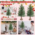thumbnail image 4 of Artificial Pine Trees - Tabletop Christmas Tree, Small Pine Tree, Christmas Decorations, for Desk, Table, 4 of 7