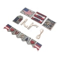 thumbnail image 2 of Independence Day Wooden Decoration, Good In Shape Tray Wooden Ornament  For Gift Making Type 4, 2 of 8