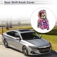 thumbnail image 2 of Unique Bargains Gear Shift Knob Cover Decoration Stick Shifting Handle Protector Plush Pink Fabric 1 Pc, 2 of 7
