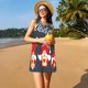 thumbnail image 3 of Fotbe Cute Christmas Gnomes (2) Vestido de Verano sin Mangas para Mujer – Vestido Midi Línea A, Estilo Camiseta Floral, Vestido Playero Casual y Fluido, 3 of 7
