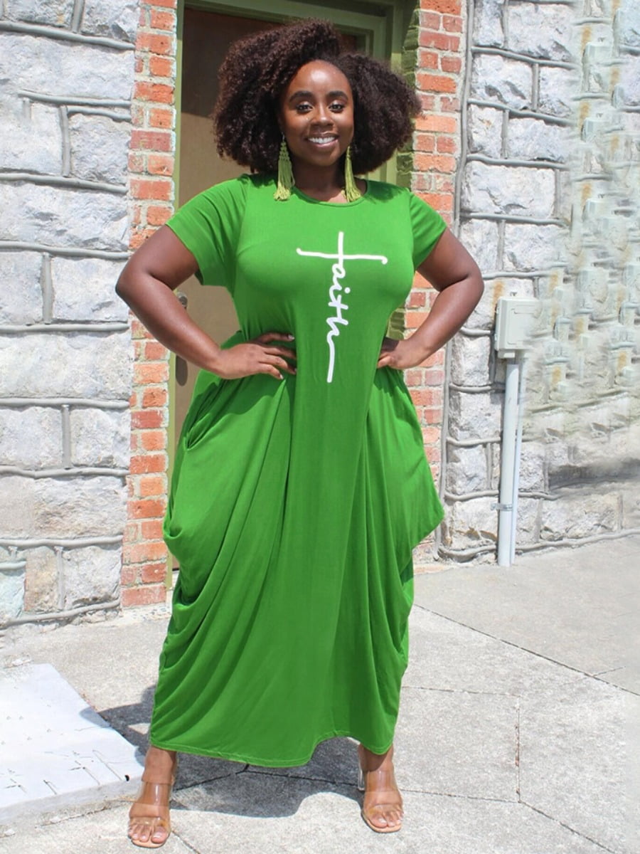 Letter Print Fold Design 