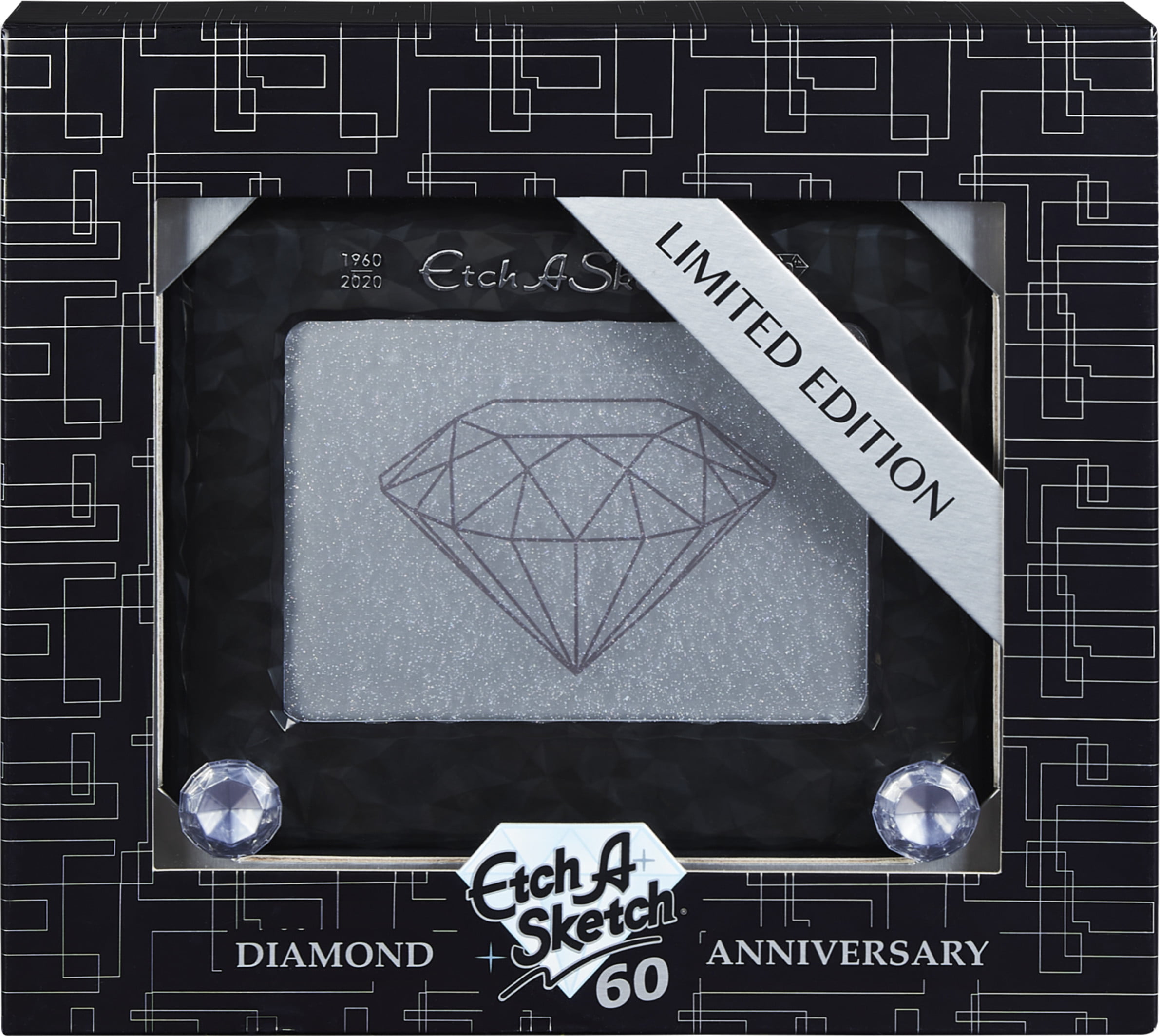 60th Anniversary Diamond Edition with Magic Screen Etch A Sketch Classic for Ages 3 and Up