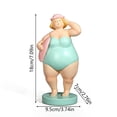 thumbnail image 3 of TONGYIJIA Resin Swimsuit Ornament, Colorful Women Figure Sculpture, Summer Beach Decor, Cute Home Accents For Office Bedroom Hotel Decor, 3 of 8