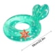 thumbnail image 3 of Xihbxyly Flotador de Piscina de Sirena, Pvc de 0,2 Mm, Cómodo y Seguro, Ideal para Fiestas En La Piscina y Diversión En El Jardín, Ligero y Portátil, 58 X 58 Cm, para Niños de 5 a 9 Años., 3 of 5