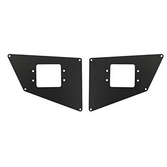 Go Rhino 281731T Textured Black Powder Coat Finish Rear Light Plate (BR20)