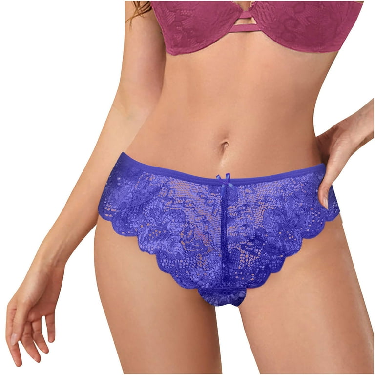Efsteb Panties for Women Breathable Underwear Low Waist Briefs