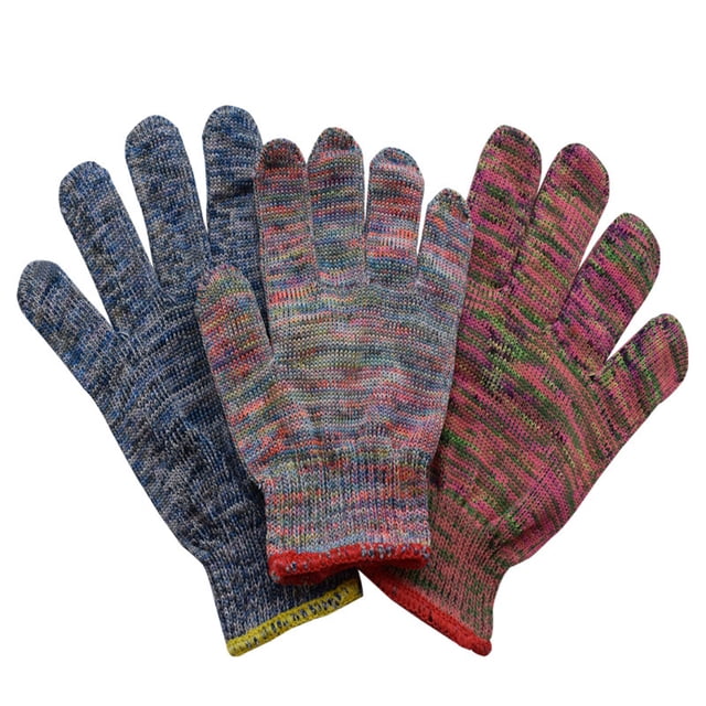 Hogar y jardín, Decoración de otoño, Herramientas y mejoras para el hogar, Guantes de protección laboral con estampado de nailon con hilo protector antideslizante grueso y resistente al desgaste.