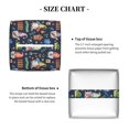 thumbnail image 5 of Yiaed Garden Gnomes Print Tissue Box Cover, PU Leather Decorative Organizer for Tabletop, Bathroom, Car, Office Creative Decorative, 5 of 7
