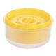 thumbnail image 3 of Separador de huevos Extractor de huevos Material de calidad alimentaria herramientas prácticas para hornear tazón filtrante 13x7cm filtro colador de amarillo, 3 of 8