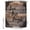 Brown, variant on Vintage Boho Shower Curtain Set - Small 36" x 72" Washable Bathtub Curtain with 12 Hooks, Farmhouse Retro Teal Brown Wooden Grain Waterproof Fabric Stall Shower Curtains for Bathroom/Bathtub Décor
