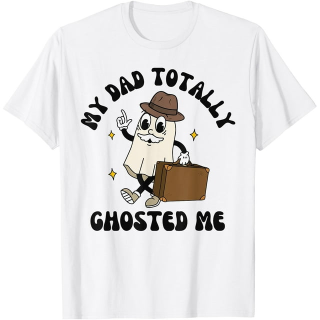 Mon Papa m'A Gratté T-Shirt Papa d'Halloween Groovy - comme sur L'Image - L