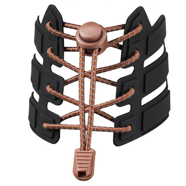 No Tie Shoelaces for Sneakers Adjustable Tieless Rubber Elastic Shoe