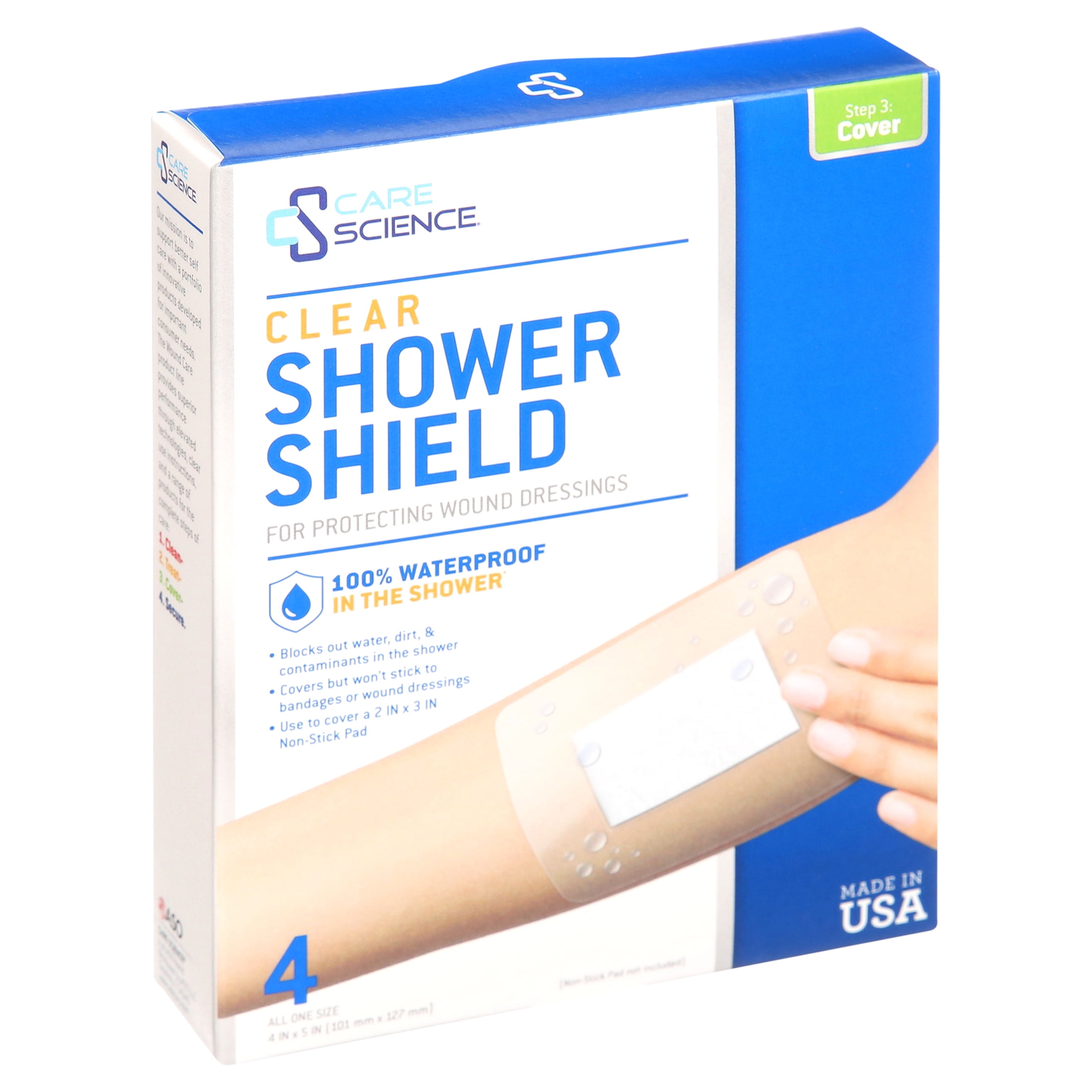 Care Science Clear Shower Shield