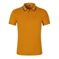 thumbnail image 1 of Fankiway T-Shirt d'Affaires à Manches Courtes à Col Rabattu Décontracté pour Hommes d'Été, 1 of 2