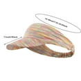 thumbnail image 3 of Women's Summer Sun Visors Cap - Colorful, Breathable, and Comfortable, 3 of 6