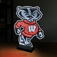 thumbnail image 3 of Wisconsin Badgers LED Infinity Logo Light, 3 of 7