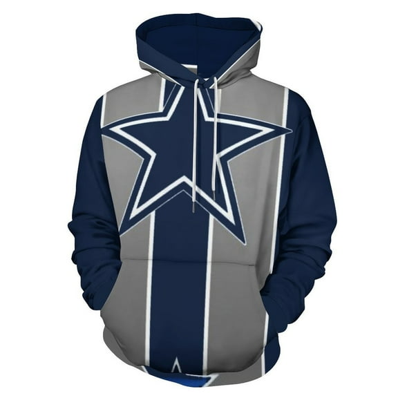 Football Cowboys 3d Sweatshirts Hoodie Fashion Casual Personality Men's Women Street Hoodie Pullovers Long Sleeve Comfortable Top