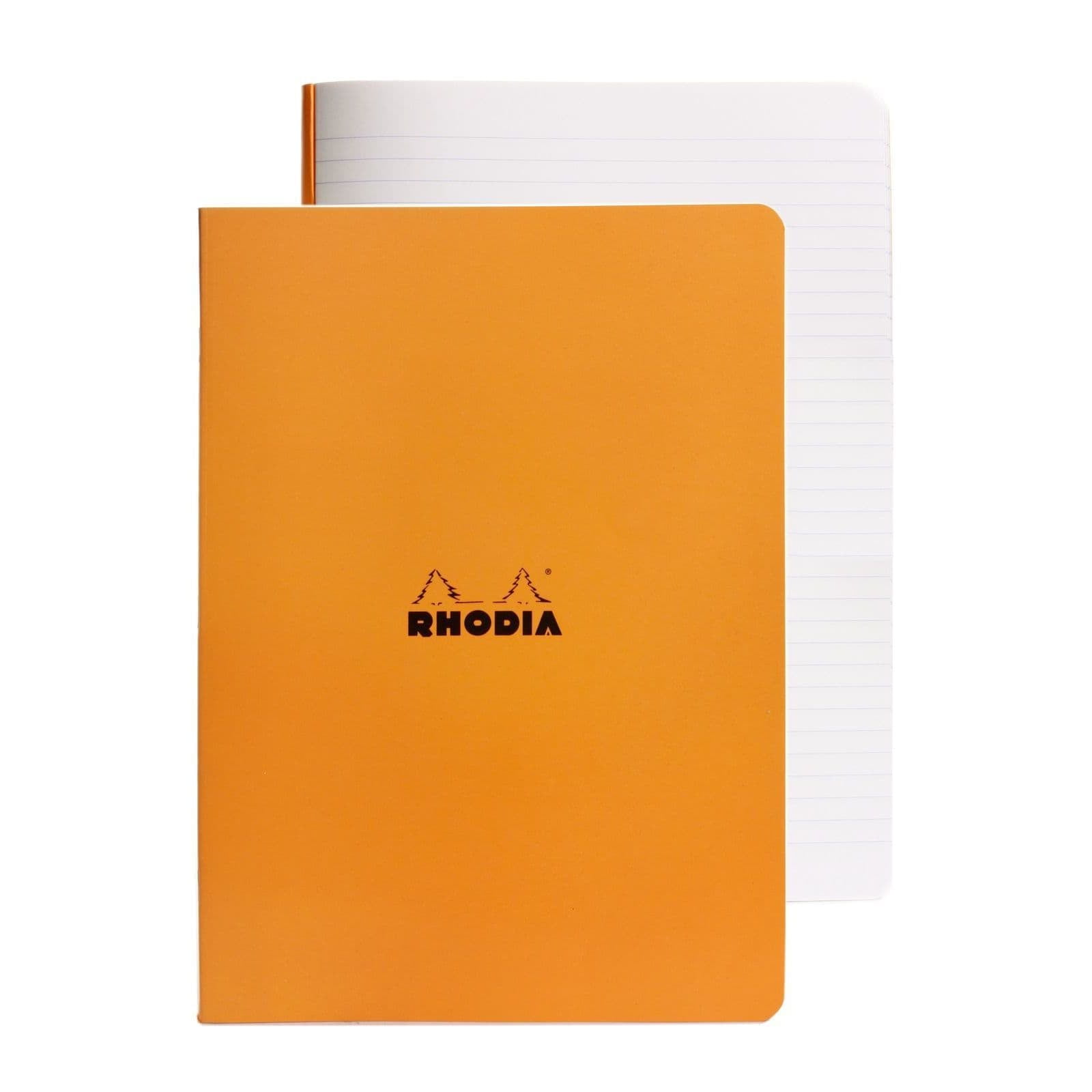Staplebound Notebooks ruled, orange cover, 6 in. x 8 1/4 in., 48 sheets (pack of 10)