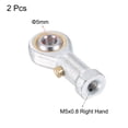 thumbnail image 3 of Unique Bargains 2 Pack PHS5 Spherical Rod End Bearing 5mm Bore Self-lubricated Joint Bearing M5x0.8 Right Hand Female Thread, 3 of 6