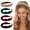 Fashions Headbands, variant on LinYooLi 4 Pieces Braided Headband for Women Girls Wide Hairband Fashion Non Slip Hairhoop Weaving Shape Accessories Solid Colors