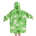 thumbnail image 4 of Sudadera con capucha de gran tamaño para niños, ropa para vacaciones de Halloween, mantas suaves cálidas con capucha, ropa de Sherpa para TV de 2 a 12 años, 4 of 4