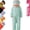 Aqua Green, variant on Guvpev Funny Big Mouth Monster Onesie with Large Comb Prop, Silly Puppet Mascot Costume, Ultra Soft Coral Fleece Cosplay Pajamas, Oversized Plush One Piece Hooded Sleepwear, Family Matching Outfits