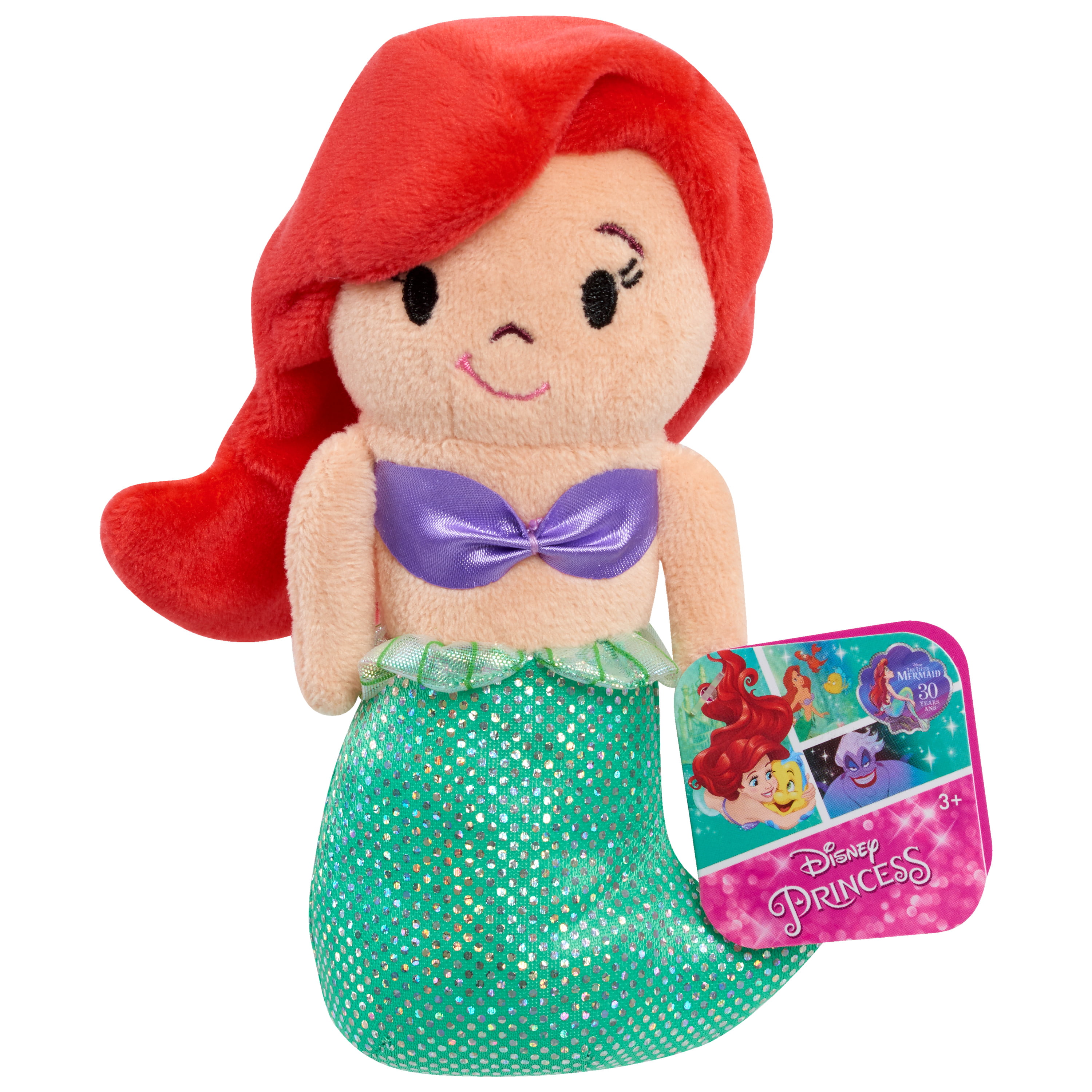 Disney Princess Ariel The Little Mermaid Stylized 5-inch Bean Plush Doll for sale online