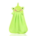 thumbnail image 1 of Injueey Toalla de mano de animales para cocina, toallas colgantes de terciopelo Coral Adorable, paño de cocina, accesorio para el hogar, Toallas y Paños tipo 4, 1 of 6