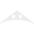 thumbnail image 2 of Ekena Millwork 72"W x 27"H x 1"P (9/12) Pitch Winston Architectural Grade PVC Gable Pediment, 2 of 5