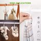 thumbnail image 4 of Ganchos de corbata apilables JAMW 6 piezas organizador de armario giratorio 360 grados Sencillez, 4 of 5