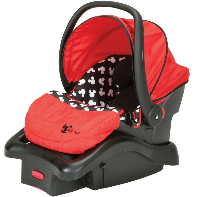 Disney Baby Light N Comfy 22 Luxe Infant Car Seat Mickey Silhouette Walmart Com