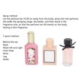 thumbnail image 4 of Luniquz 3 Bouteilles 25 ml Parfum Floral Longue Tenue pour Femmes, Ensemble de Parfum Léger Rafraîchissant Exquis pour Rendez-Vous, 4 of 6