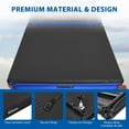 thumbnail image 5 of Soft Tri-fold Truck Bed Tonneau Cover Compatible with 2009-2014 Ford F150 Styleside 5.5ft Bed, 5 of 7