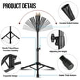 thumbnail image 6 of CureCalor Baseball Batting Tee for Kids, Adjustable Height 20-29 inch, Softball training With Handbag, 6 of 7