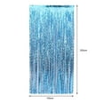 thumbnail image 6 of Tnobhg 5Pcs Wavy Tinsel Foil Fringe Curtains Vibrant Color Sparkling Hanging Door Curtains Backdrop Photography Props, 6 of 8