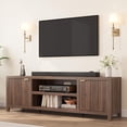 thumbnail image 2 of 70" Fluted TV Stand for TVs up to 80 Entertainment Center with Storage Modern TV Console for Living Room and Bedroom, 2 of 7