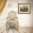 thumbnail image 3 of Cernov, Ivan 32x25 Gold Ornate Wood Framed with Double Matting Museum Art Print Titled - Park in Autumn, 3 of 4