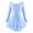 Blue, variant on Gyratedream Girls Ballet Skirted Leotards Long Sleeve Sparkle Dance Dress Toddler Ballerina Dress Outfits