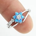thumbnail image 4 of APIPEE Modern Promise Ring Engagement For Her Ladies High Quality Dazzling AAA Zircon Cubic Zirconia Ring Thoughtful Surprise With Gift Packaging, 4 of 8