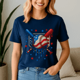 thumbnail image 5 of 4Th Of July ,Baseball Drip Patriotic American Flag, Baseball Shirt,Game Day Shirt,Game Day Baseball, American Baseball, 5 of 5