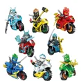 thumbnail image 5 of Minifiguras de los maestros ninja del Spinjitzu Jay Cole, Kai, Zane Lloyd, bloques de construcción, juguetes para niños, regalo, 5 of 5
