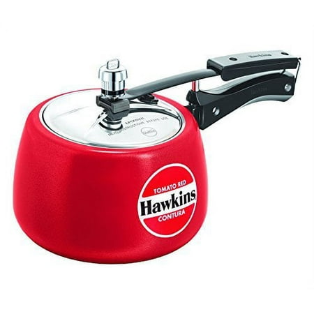 Hawkins CTR30 Ceramic Coated Contura Pressure Cooker, 3 L, Red