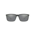 thumbnail image 1 of ARNETTE Unisex Sunglasses Matte Grey Frame, Grey Mirror Silver Lenses, 58MM, 1 of 4