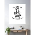 thumbnail image 2 of Fall Vibes And That Nurse Life Essential T-Shirt Poster Wall Art, Modern Wall Decor, 12x18 UNFRAMED, 2 of 3