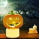 thumbnail image 4 of Fiudx Luces de Calabaza de Halloween, Diseño Led de Bajo Consumo, Seguras y Sin Fuego, Decoración para Interiores y Exteriores, Ideal para Fiestas En El Patio, Luz Blanca Cálida, 4 X 6 X 9 Cm, Incluy, 4 of 6