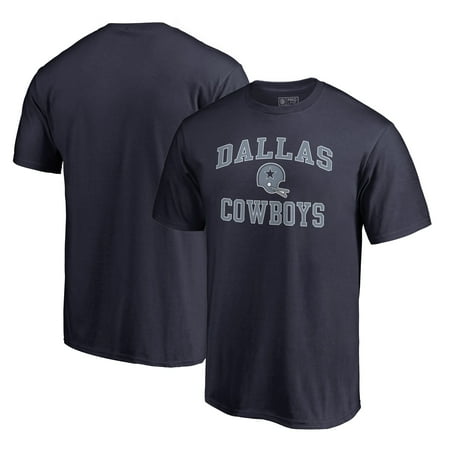 Men's Fanatics Branded Navy Dallas Cowboys Vintage Collection Victory Arch T-Shirt
