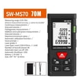 thumbnail image 2 of Digital Tape Measure 40M Rangefinder Accurate Distance Meter Construction Roulette Range Finder ,Digital LCD Display, 2 of 6