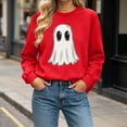 thumbnail image 2 of Enjoytime Sweatshirts for Women Halloween Sweatshirt Print Crewneck Fall Winter Long Sleeve Pullover Shirts Tops Fashion Clothes 2026, 2 of 7