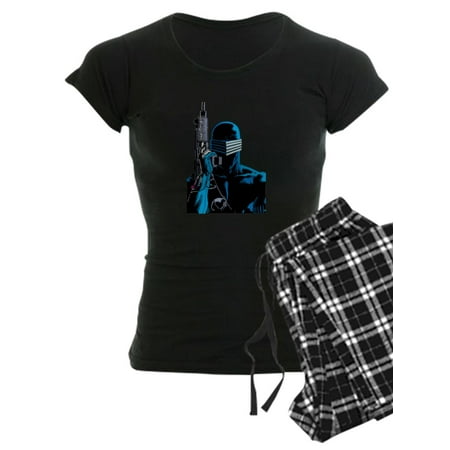 

CafePress - G.I. Joe Snake Eyes With Gun - Women s Dark Pajamas